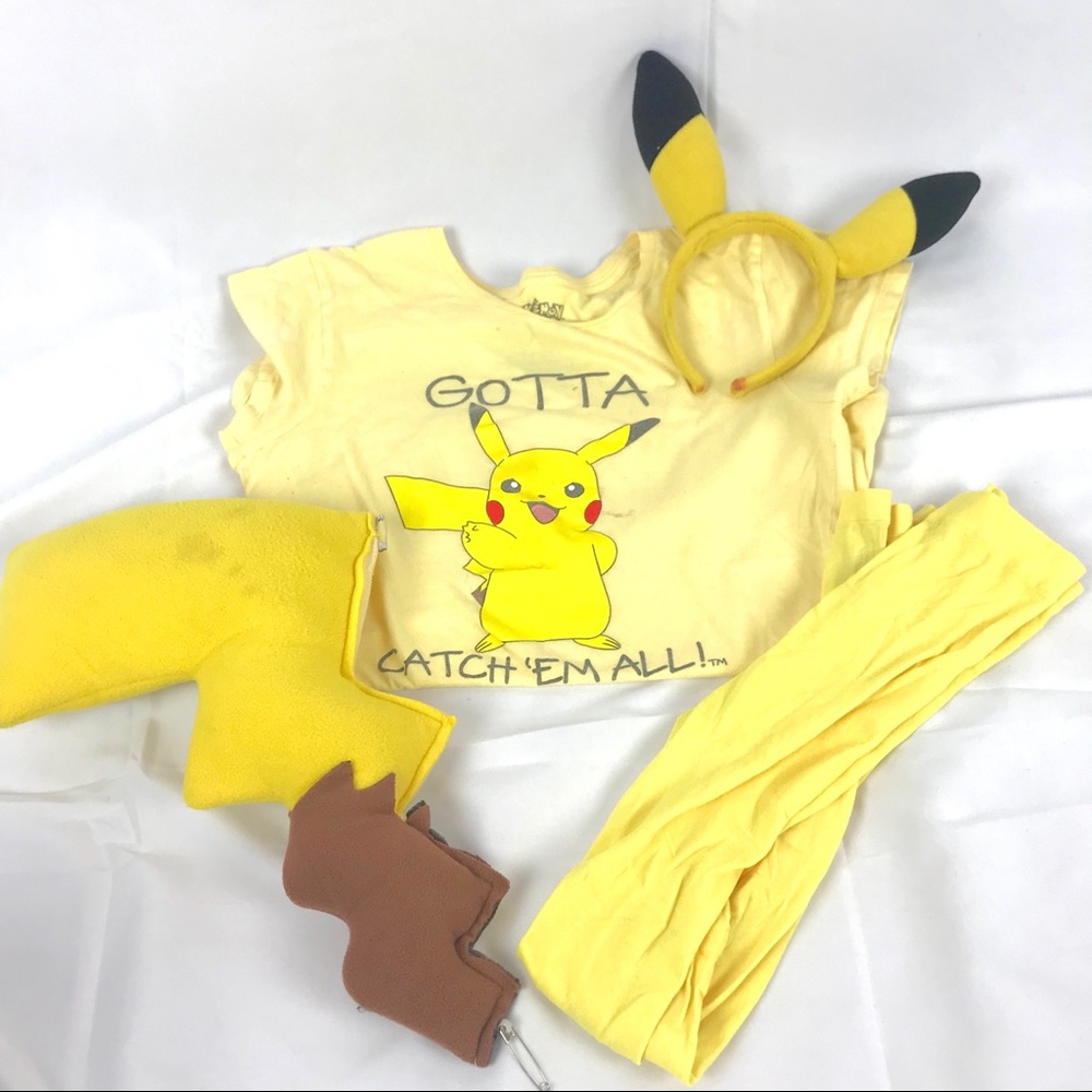 Pokémon Pika Pika Pikachu Costume Yellow